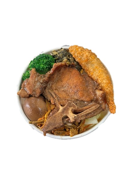 海陸雙拼便當