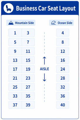  Business Car Seat Layouts
