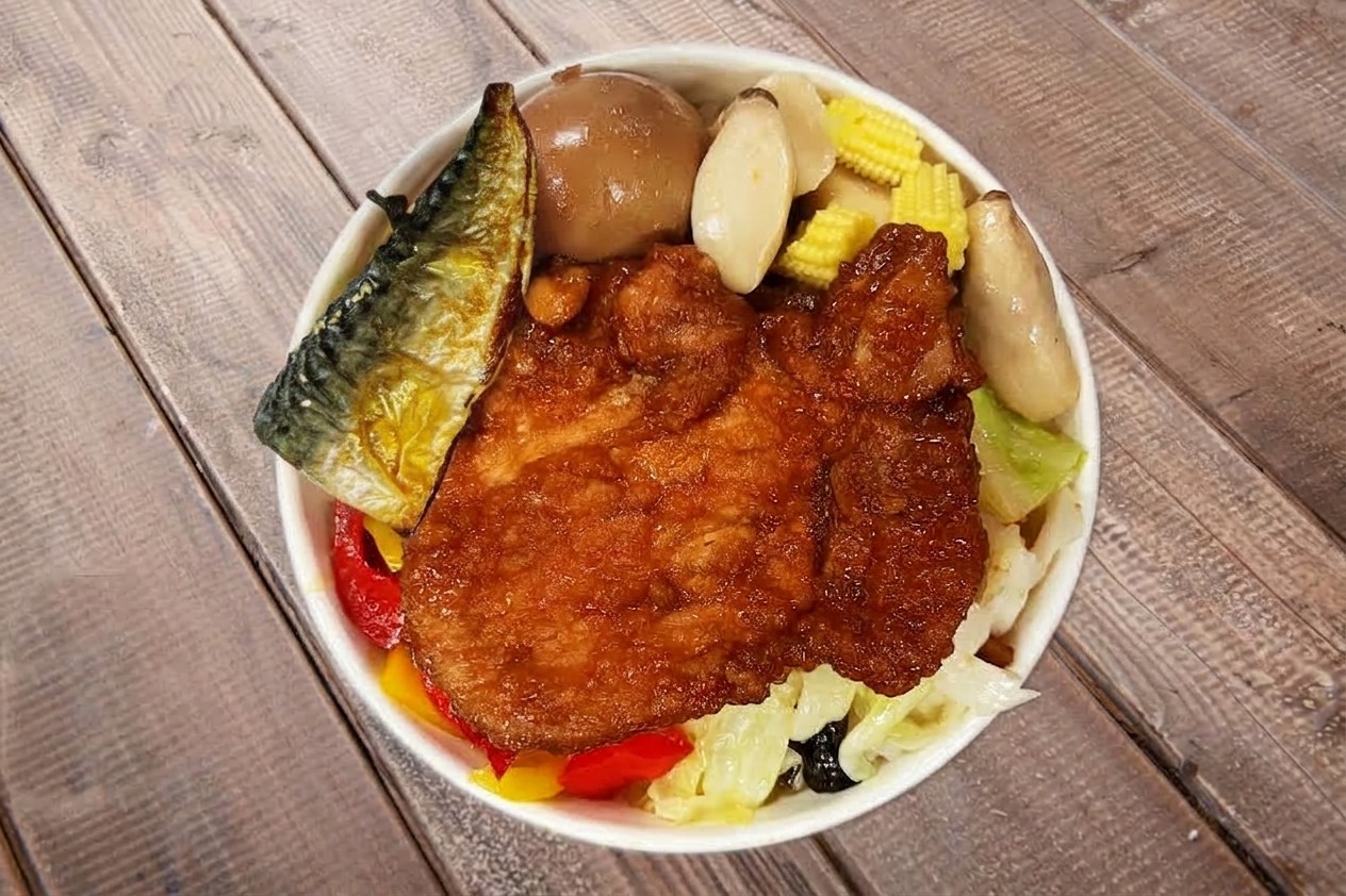 海陸雙饗便當